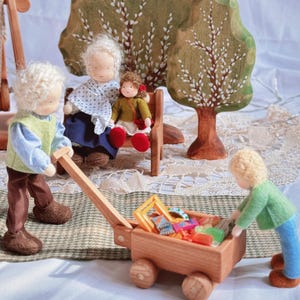 人形用木製農具（1/12スケール）