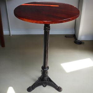 Round Bar Table, Industrial Bar Table, Metal Table, Bar Table, Pub Table, Cocktail Table, Wood Top Table, Bistro Table, Dining Table, Bar