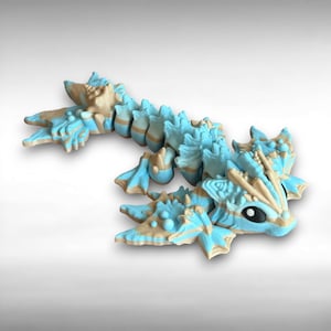 Tiny Ocean Wyvern – 8" Articulated Sea Dragon Figurine