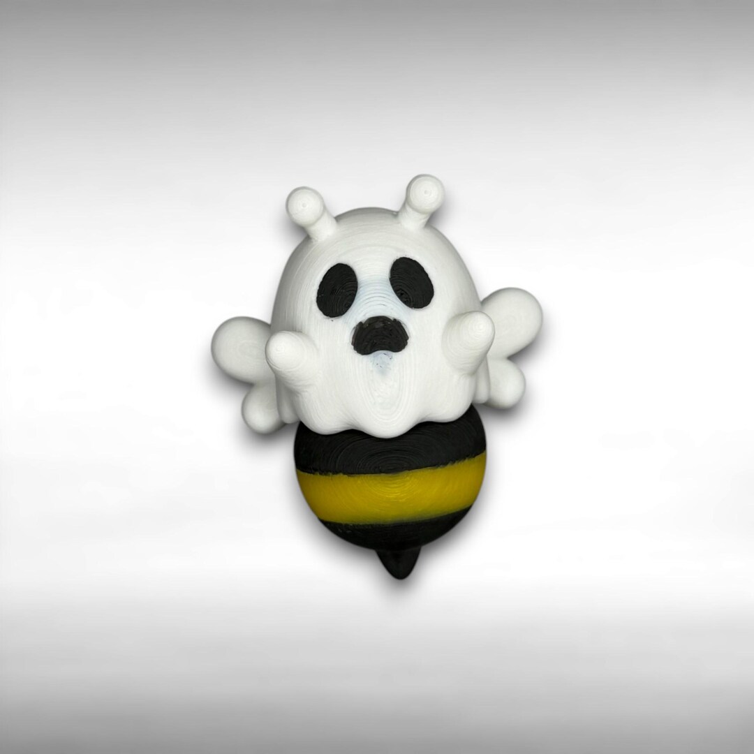Ghost Bee Mini - Articulated Halloween Figurine - Etsy