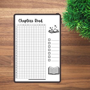 Printable Reading Tracker: Color-in Chart for Book Lovers (digital ...