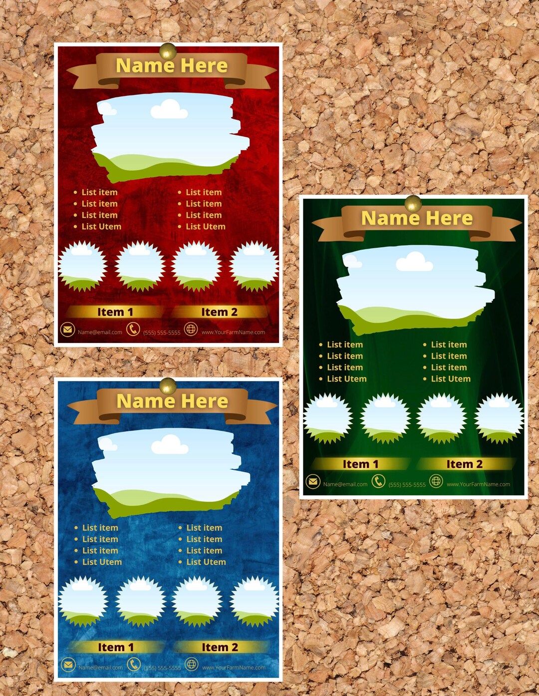 Bundle of 3 - Horse Sales Ad - Flyer - Handout - Brochure - Etsy