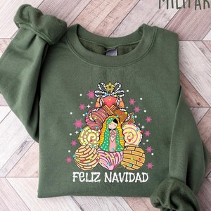 Feliz Navidad Shirt, Spanish Merry Christmas Shirt, Christmas light Shirt, Christmas Family Matching, Cute family shirt, Hispanic Sweatshirt
