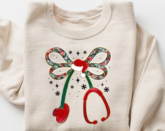 Christmas Nurse Sweatshirt, Christmas Nurse Shirt, Christmas Nurse Shirt, Christmas Gift, Merry Christmas Gift, Nurse Shirt