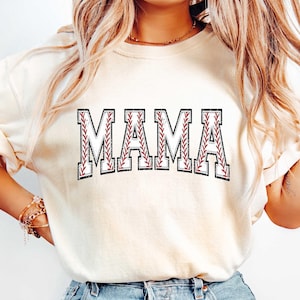 Baseball Mama Tee, Baseball Mom Shirt, Baseball Shirt For Women, Sports Mom Shirt, Mothers Day Gift, Family Baseball Shirt, Comfort Colors®