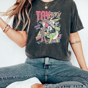 Toy Story 5 Friendship Shirt, Woody Buzz Lightyear Tee, Disneyland Toy Story Family Matching Tees image 2