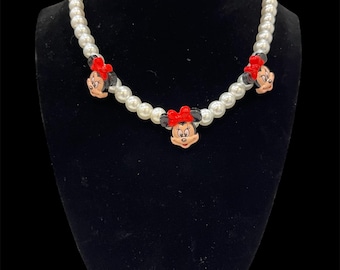 The Minnie Mouse Charm Necklace