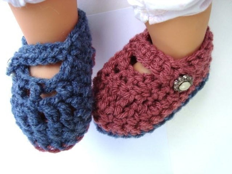 INSTANT DOWNLOAD Crochet Pattern PDF 67 Baby Booties Baby's First Shoes image 4