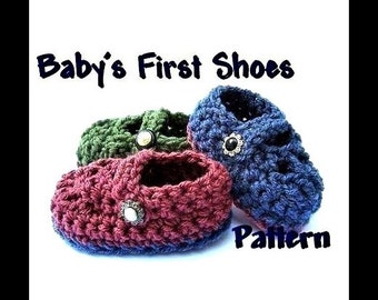 INSTANT DOWNLOAD Crochet Pattern PDF 67 Baby Booties - Baby's First Shoes