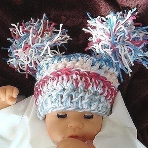 Crochet Hat Pattern PDF15-Mythical Flower Fairy Sparkler Hat All sizes from newborn to adult DIY image 4