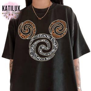 Maui Mickey Ears T-Shirt, Moana Shirts, Disney Dad T-Shirts, Disney Shirt, Disney Tees, Disney Moana Tee