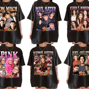 Personalized Character Descendants Zombies Worlds Collide Tour Shirt, Pink Max Hater Romero Tee,  Disney Channel Shirt