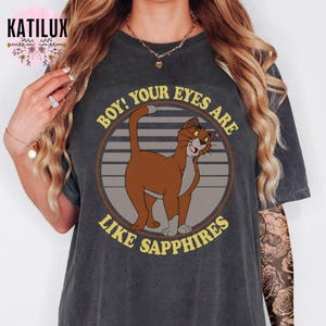 Boy! Your Eyes Are Like Sapphires Thomas O&#39;Malley The Aristocats Shirt, Disney The Aristocats Est 1970 T-Shirt Disney Cats Shirt