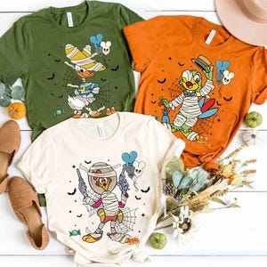 Custom The Three Caballeros T-shirt, Donald Duck José Carioca Panchito Tee, Disney Halloween 2025 Group Shirt