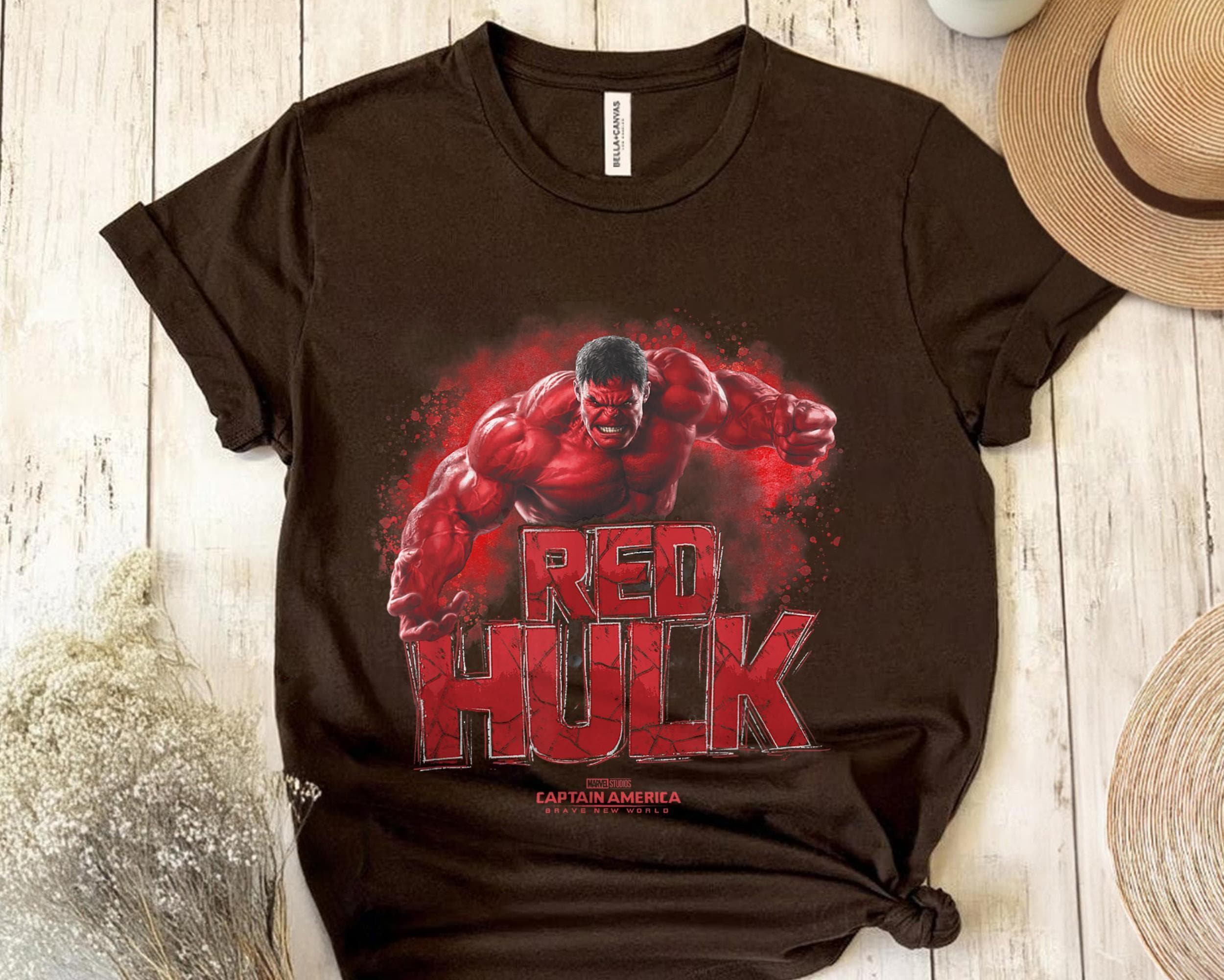 boohoo MAN★半袖 Captain America Red Hulk トップス Tシャツ Amazon.com: Marvel Captain America: Brave New World Red Hulk