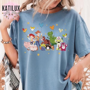 Retro Toy Story Friends Shirt Balloon Shirt Toy Story Characters Shirt Magic Kingdom Tee Great Gift Ideas Men Women