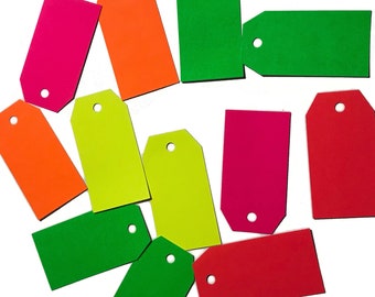 fluorescent luggage tags