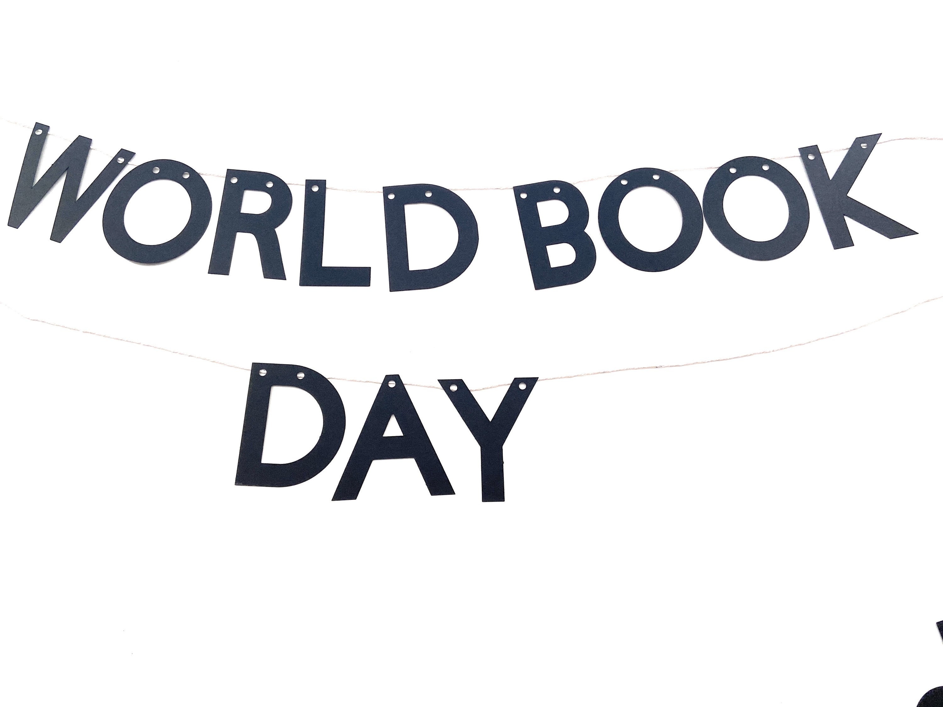 Reading Corner Bunting, World Book Day Decoration Banner, Book Week ...