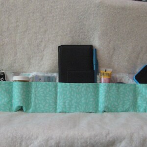 Mint green purse organizer-purse insert-handbag organizer