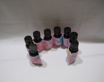 essential oil holder, take along pouch for oils, doTerra oils, Holds 8 of the 15ml bottles