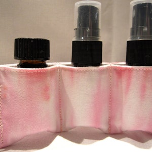 Essential oils travel pouch, mini 3 pack pouch, 5ml essential oil take along, young living oils