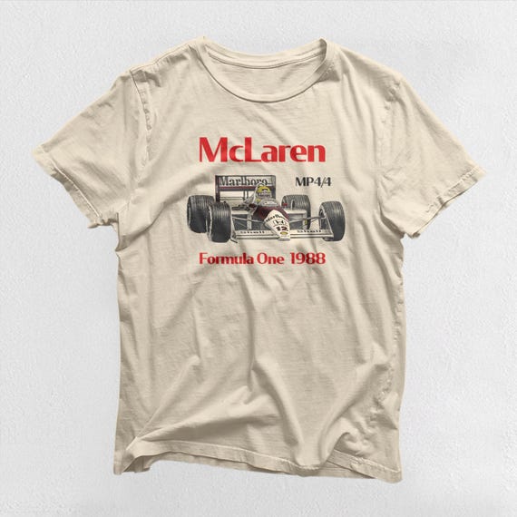 McLaren Shirt - Formula 1 - F1-  Vintage Tee - Free Shipping