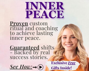 Custom Inner Peace Ritual – Energy Healing for Mental Clarity