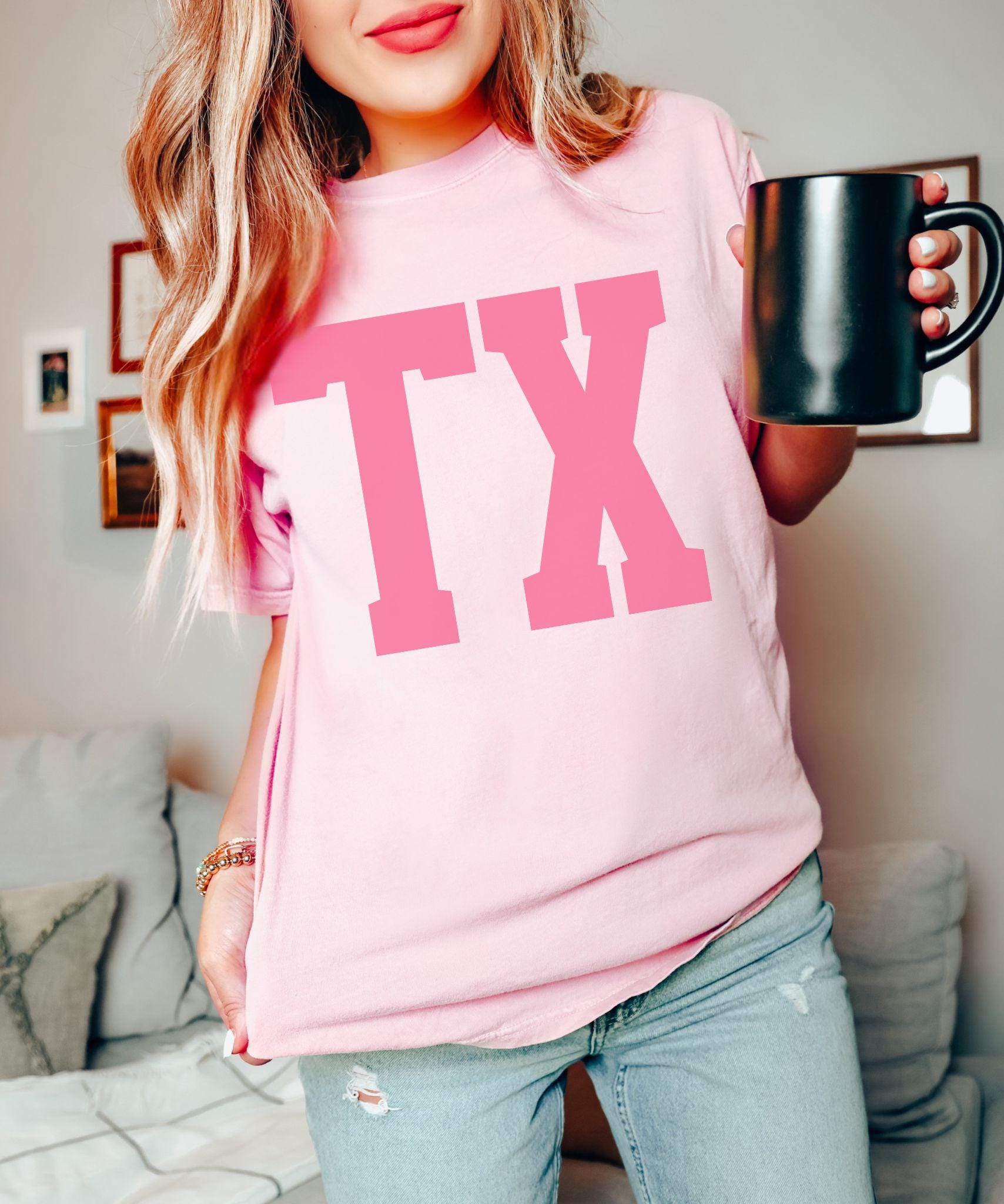 Texas T-Shirt: Western Style Comfort Colors Tee