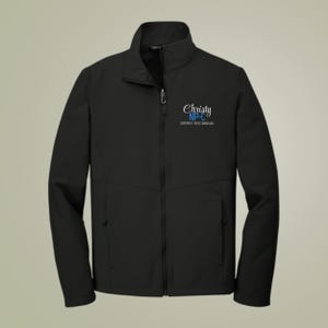 Custom Embroidered Soft Shell Jacket | Medical Jacket