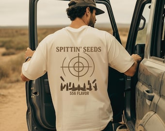 Spittin' Seeds Target T-Shirt | Comfort Colors Graphic Tee