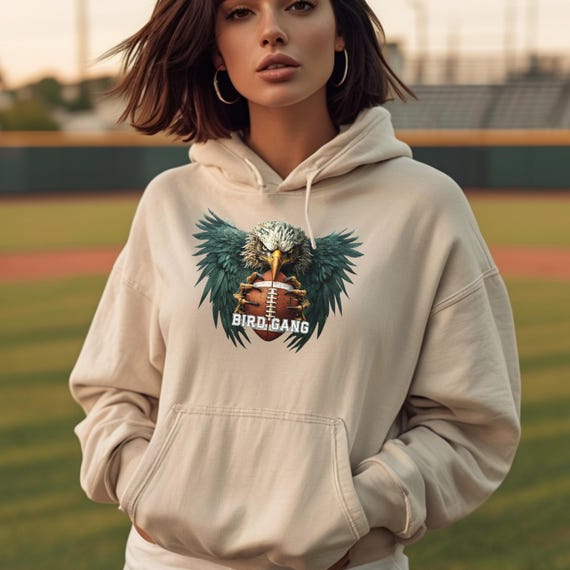 Philadelphia Eagles Hoodie: BIRDGANG NFL Graphic Sweatshirt