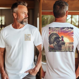 Happy Hour-jachtshirt Turkije: cadeau voor buitenmens