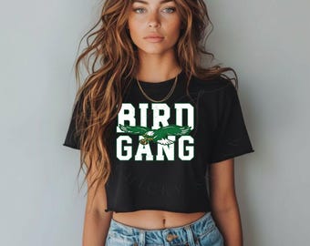 Eagle Crop Shirt, Thin Summer style Festival Thin knit Top-has RAW edges