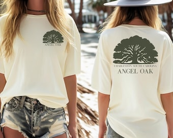 Angel Oak Tree T-Shirt: Charleston Nature Lover Souvenir