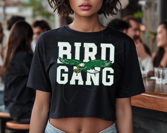 Eagle Cropped Tee, Casual Crop
