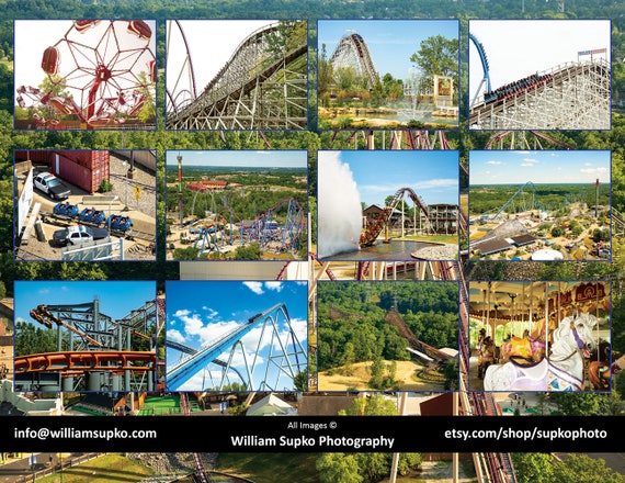 Kings Island 2022 Calendar 2022 Calendar Featuring Images Of Kings Island | Etsy