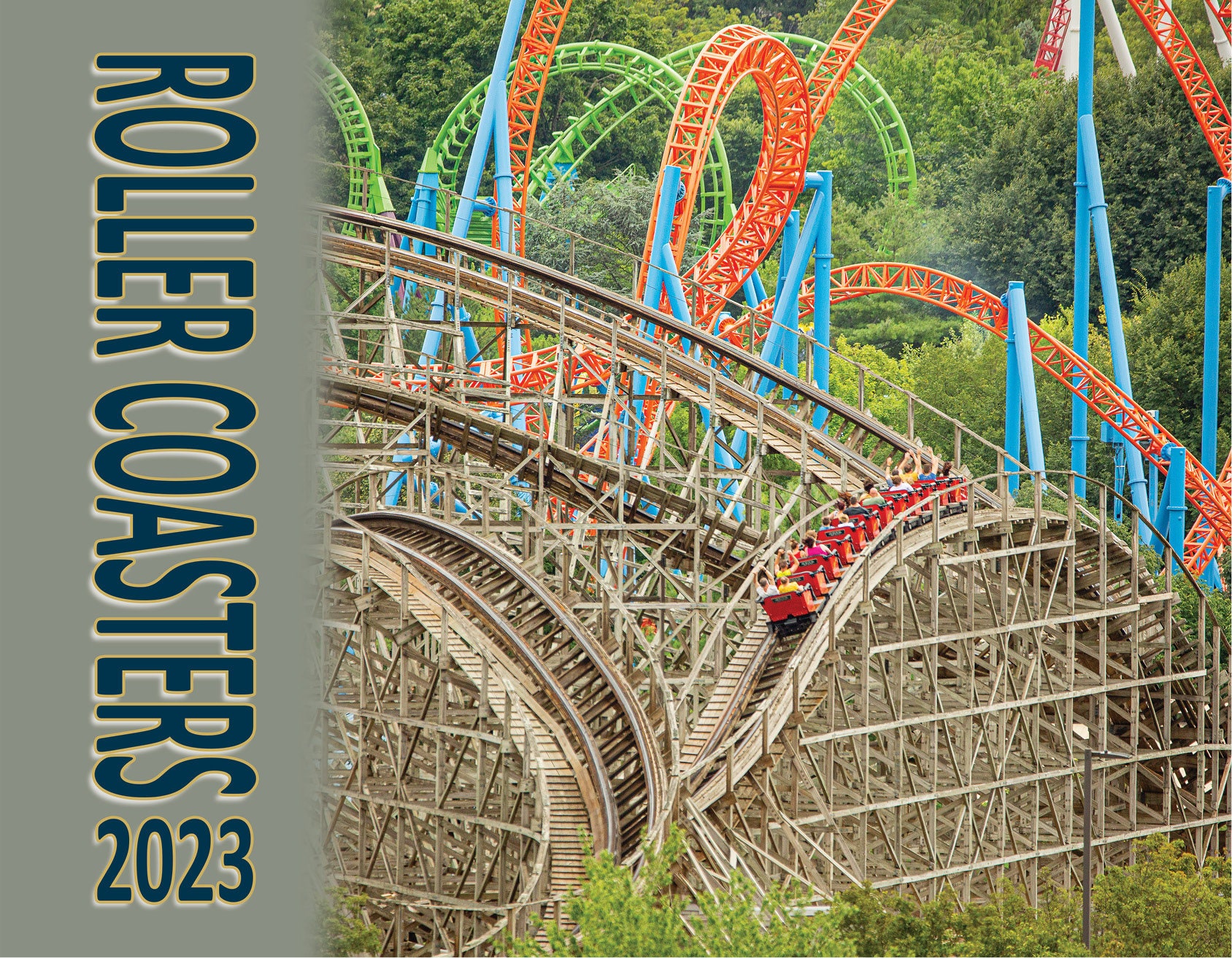 2023 Roller Coaster Calendar - Etsy