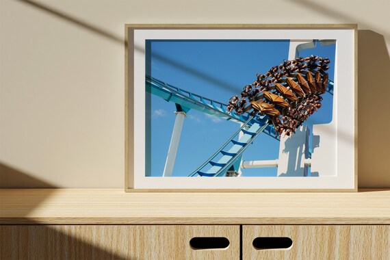 Cedar Point Gatekeeper Roller Coaster Poster Print or Canvas - Etsy
