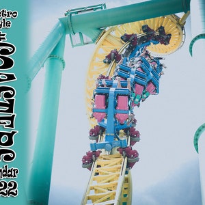 Kennywood Calendar 2022 2022 Calendar Featuring Images Of Kennywood | Etsy Uk