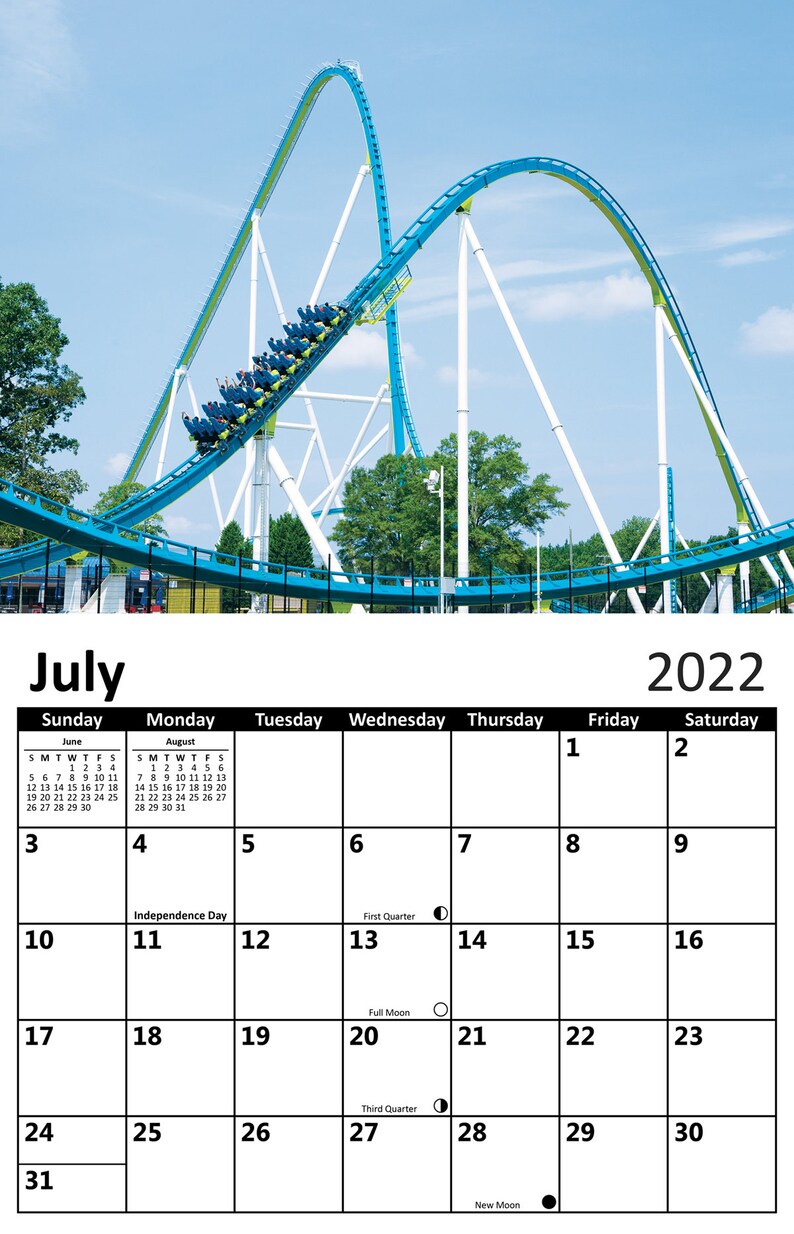 Carowinds Calendar 2023 This Item Is Unavailable | Etsy