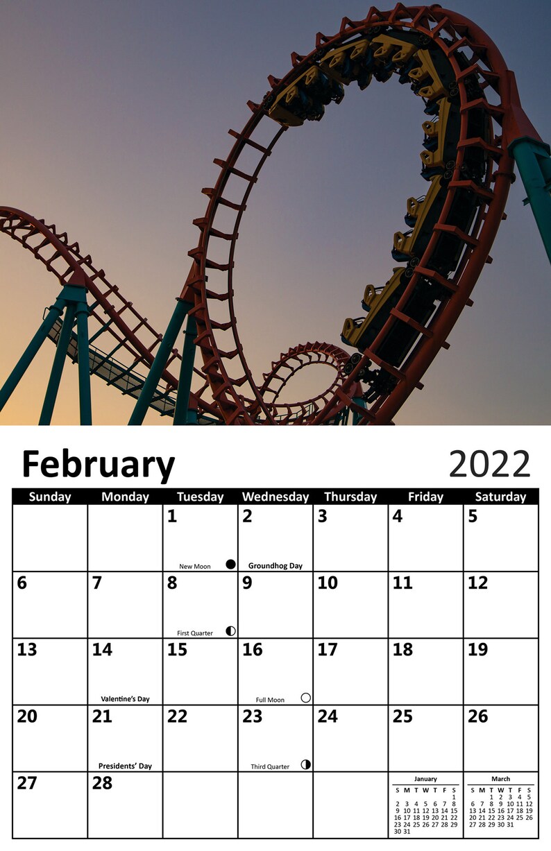 Carowinds Calendar 2023 This Item Is Unavailable | Etsy