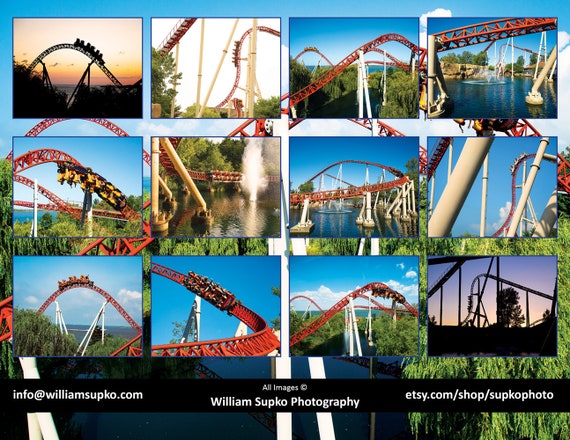 2022 Calendar Featuring Images Of Maverick At Cedar Point | Etsy