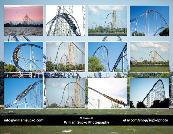 Kings Island 2022 Calendar 2022 Calendar Featuring Images Of Millennium Force At Cedar | Etsy Canada