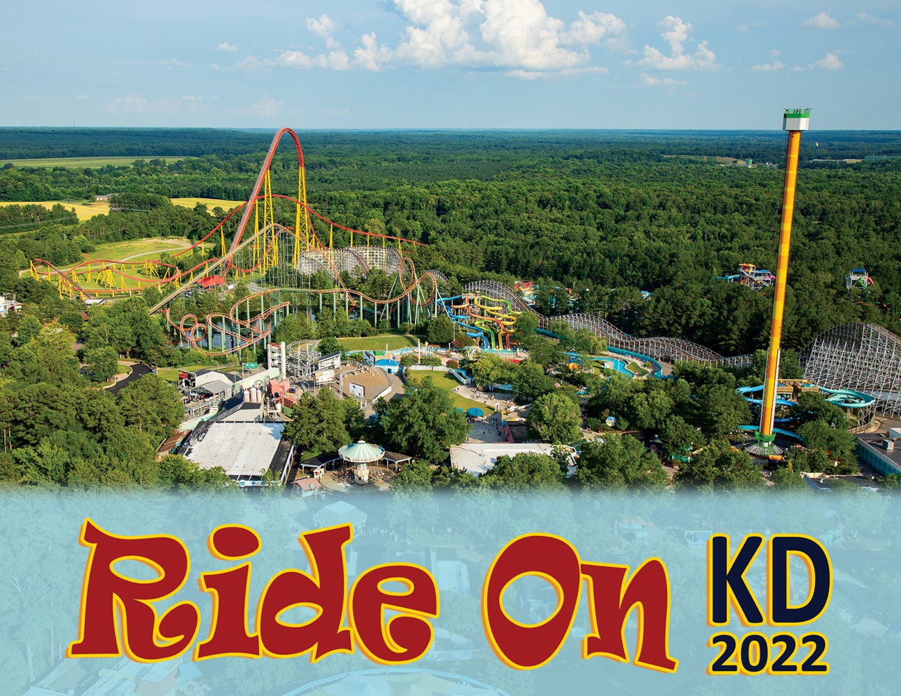2022 Calendar Featuring Images Of Kings Dominion | Etsy