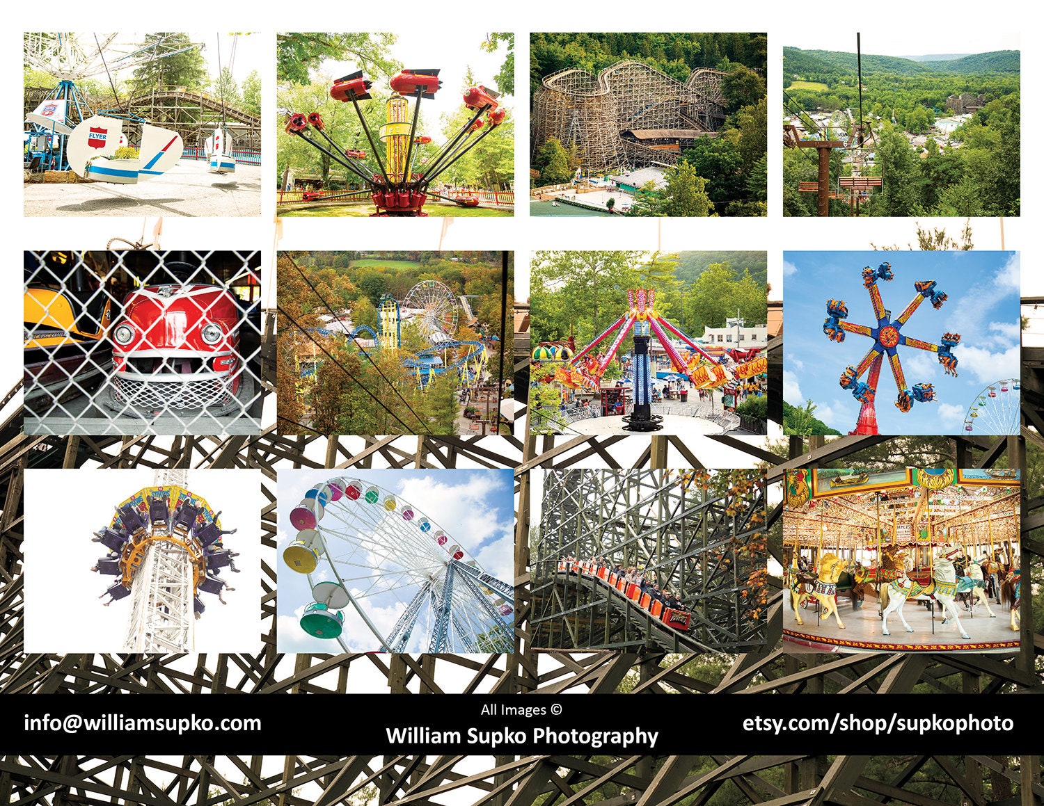 Knoebels Calendar Customize and Print