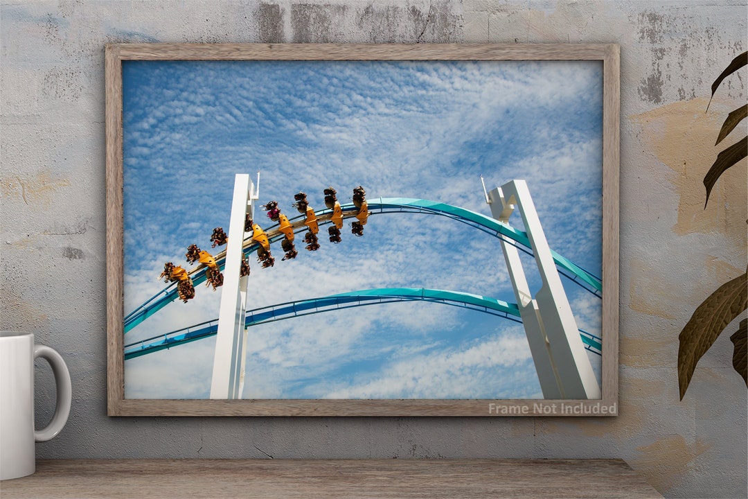 Cedar Point Gatekeeper Roller Coaster Poster Print or Canvas - Etsy