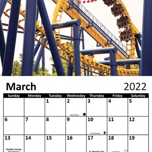 Carowinds Calendar 2023 This Item Is Unavailable | Etsy