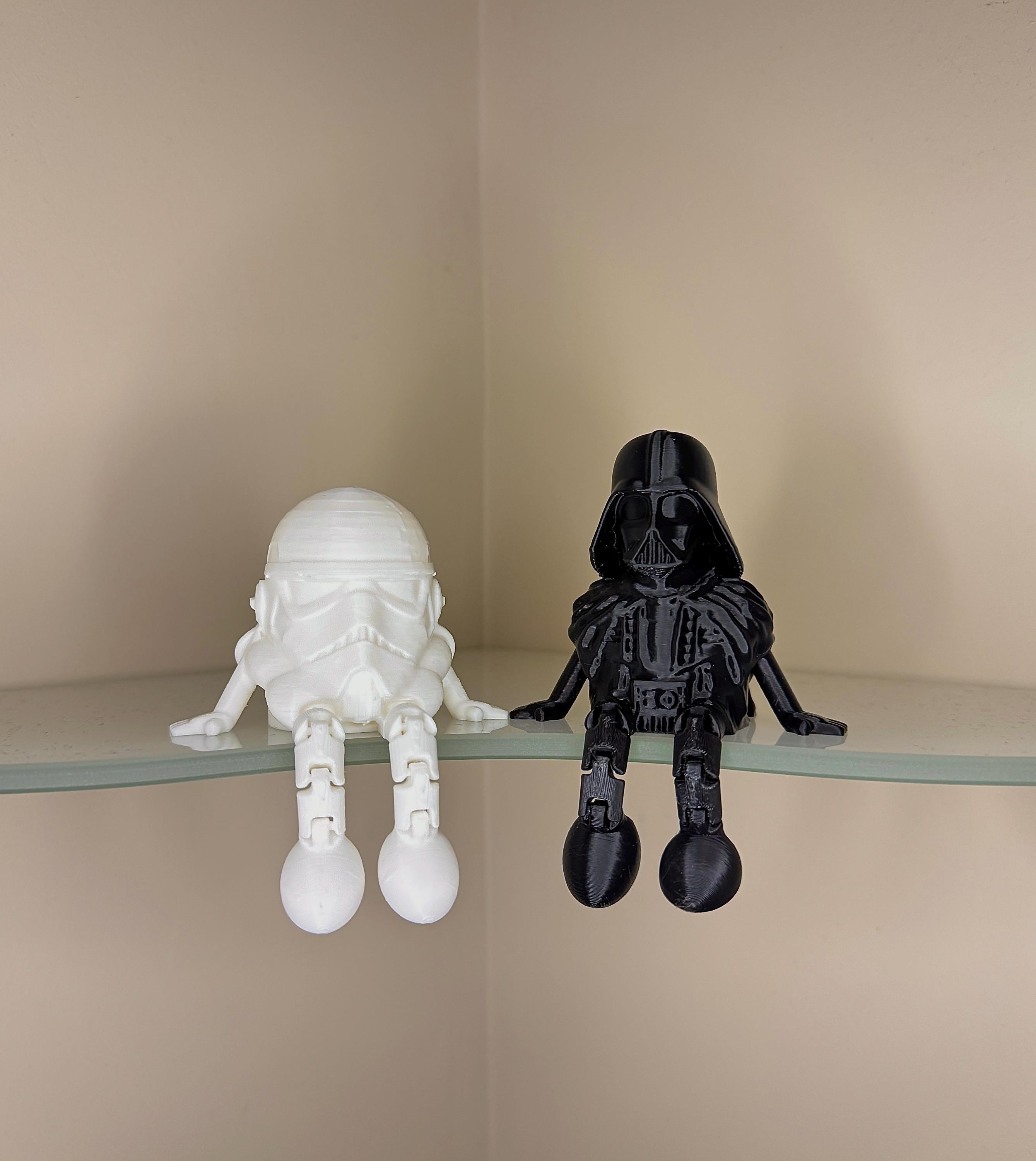ダース・ベイダー＆ストームトルーパー 3D プリント STL ファイル 