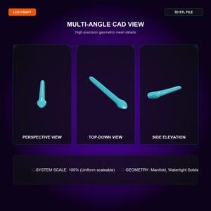 Artikulerad slinky orm 3D-utskrift STL-fil (digital nedladdning)