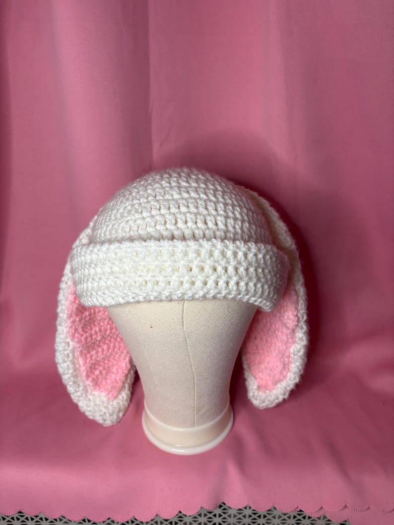 Long Bunny Ear Crochet Hat - Etsy